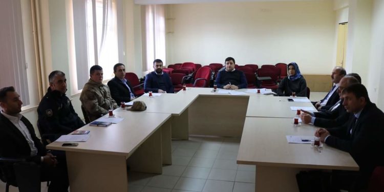 Asarcık Kaymakamlığında önemli toplantı