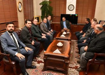 Samsun Asarcık’lılar Derneği Büyükşehir Belediyesini ziyaret etti