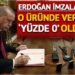O üründe vergi ‘yüzde 0’ oldu!