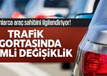 Milyonlarca araç sahibini ilgilendiren trafik sigortalarında iki önemli değişiklik yapıldı.