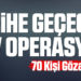 Samsun’da Tarihe Geçecek Dev Operasyon! 70 Kişi Gözaltında