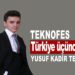 SAMSUN’UN GURURU “YUSUF KADİR TEKEL” TEKNOFES’TE TÜRKİYE ÜÇÜNCÜSÜ OLDU