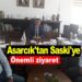 Asarcık’tan Saski’ye Önemli Ziyaret