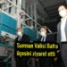 Samsun Valisi Zülküf Dağlı Bafra ilçesini ziyaret etti