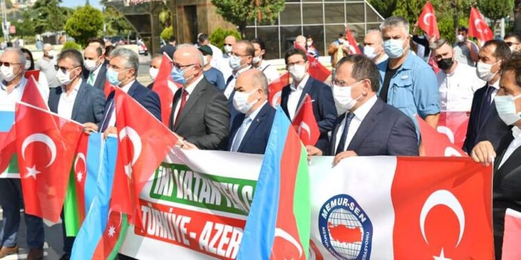 Samsun’dan Kardeş ülkeye destek