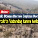 Samsun Asarcık Armutlu Göleti Tarıma ne kazandıracak?