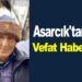 Asarcık’tan Vefat Haberi
