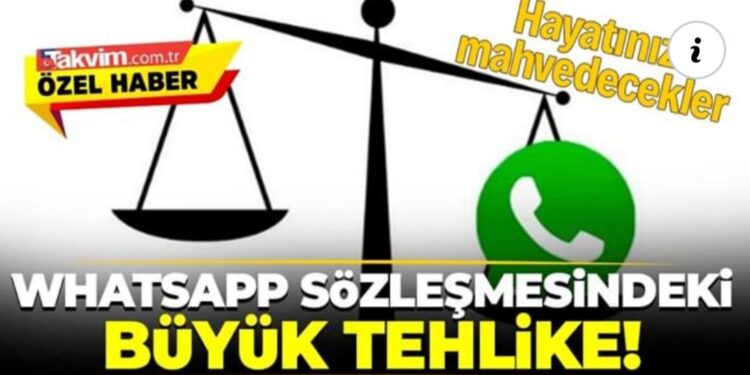 Uzmanlar WhatsApp gizlilik sözleşmesindeki büyük tehlikeyi açıkladı
