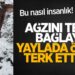 Ağzını telle bağlayıp ölüme terk ettiler