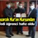 Asarcık Kur’an Kursundan yedi öğrenci Hafız oldu