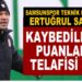 Ertuğrul Sağlam: Kaybedilecek puanların telafisi yok