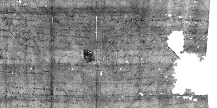 300 yıllık mektup açılmadan okundu