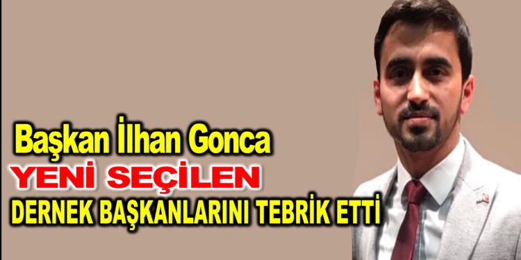 Başkan İlhan Gonca İstanbul’da yeni seçilen Dernek başkanlarını tebrik etti