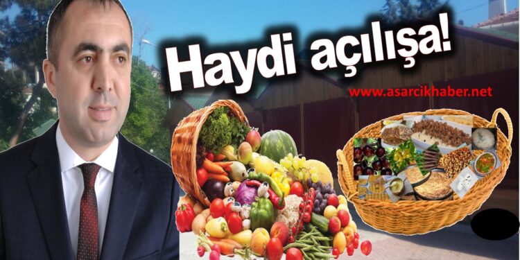 Haydi açılışa! Asarcık yöresel ürün pazarı hizmete açılıyor