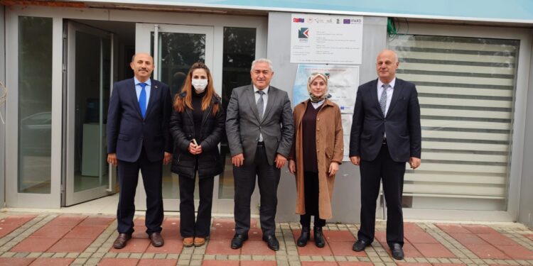 DOKAP BAŞKAN YARDIMCISI, ŞEREF DEMİR ASARCIK İLÇESİNİ ZİYARET ETTİ