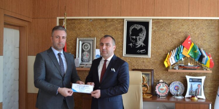 SAMSUN ÜLKÜ OCAKLARI BAŞKANI, ASARCIK İLÇESİNİ ZİYARET ETTİ