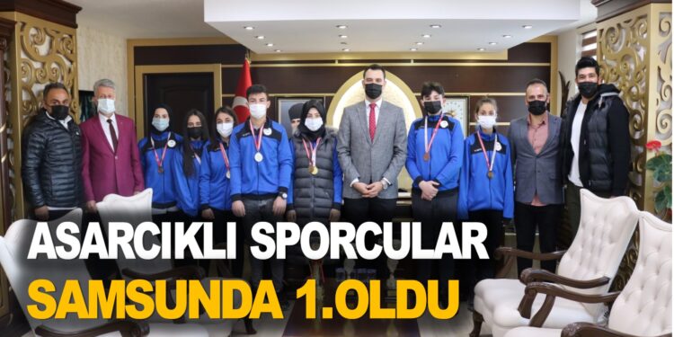 ASARCIKLI SPORCULAR SAMSUN’DA 1.OLDU