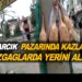 ASARCIK PAZARINDA KAZLAR TEZGAGLARDA YERİNİ ALDI