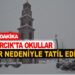 SON DAKİKA : ASARCIK’TA EĞİTİME KAR ENGELİ… OKULLAR BİR GÜN TATİL EDİLDİ