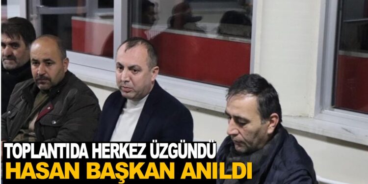 ASARCIK MHP İLÇE TEŞKİLATI TOPLANDI