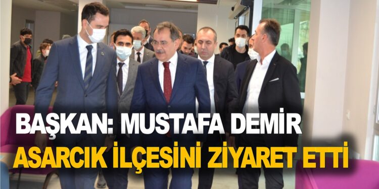 SAMSUN BÜYÜKŞEHİR BELEDİYE BAŞKANI MUSTAFA DEMİR ASARCIK İLÇESİNİ ZİYARET ETTİ