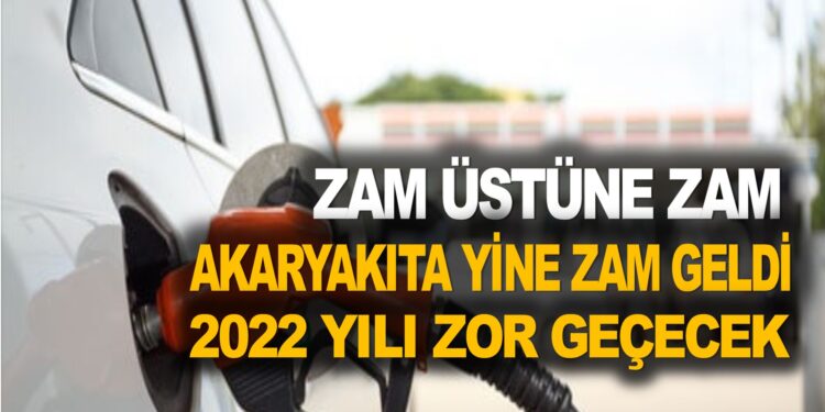 ZAM ÜSTÜNE ZAM… 2022 YILI ZOR GEÇECEK