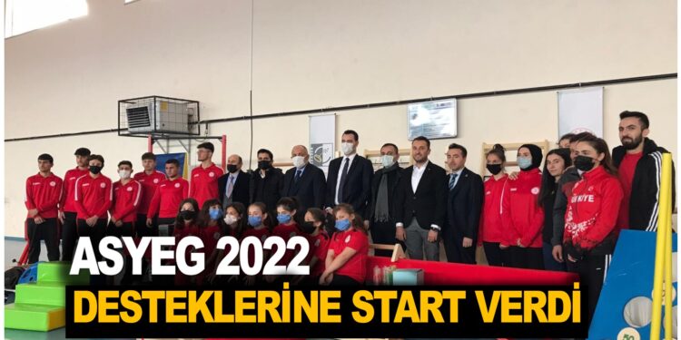 ASYEG 2022 DESTEKLERİNE START VERDİ