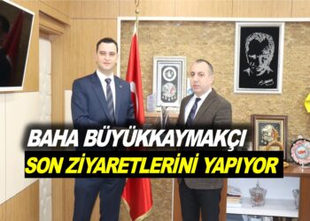 ASARCIK  KAYMAKAMI BAHA BÜYÜKKAYAMAKÇI, SON ZİYARETLERİNİ YAPTI