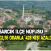 ASARCIK İLÇE NÜFUSU %02.56 ORANINDA SAYI OLARAK 428 KİŞİ AZALDI.