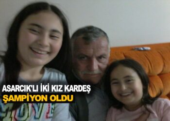 ASARCIK’LI İKİ KIZ KARDEŞ ŞAMPİYON OLDU
