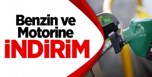 BENZİN VE MOTORİNE İNDİRİM YAPILACAK