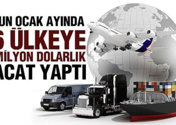 Samsun Ocak Ayında 116 Ülkeye İhracat Yaptı
