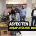 ASYEG’DEN  AHŞAP ATÖLYESİ DESTEĞİ