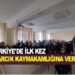 TÜRKİYE’DE İLK KEZ  ASARCIK KAYMAKAMLIĞINA VERİLDİ