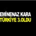 EMİNENAZ TÜRKİYE 3.OLDU