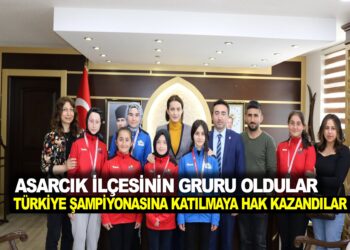 ASARCIK İLÇESİNİN GURURU OLDULAR TÜRKİYE ŞAMPİYONASINA KATILMAYA HAK KAZANDILAR