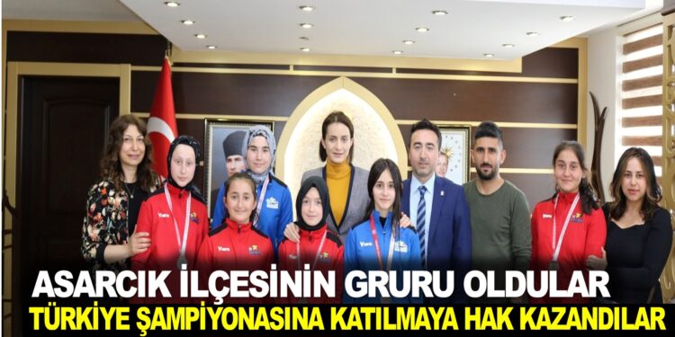 ASARCIK İLÇESİNİN GURURU OLDULAR TÜRKİYE ŞAMPİYONASINA KATILMAYA HAK KAZANDILAR