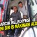 ASARCIK BELEDİYESİ YENİ BİR İŞ MAKİNASI ALDI
