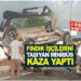 FINDIK İŞÇİLERİNİ TAŞIYAN MÜNİBÜS KAZA YAPTI : 2 KİŞİ ÖLDÜ 18 KİŞİ YARALANDI