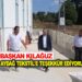 BAŞKAN KILAĞUZ AYDAĞ TEKSTİL’E TEŞEKKÜR ETTİ