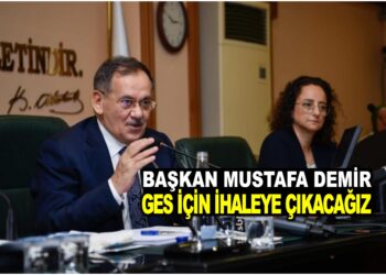 BAŞKAN MUSTAFA DEMİR: GES İÇİN İHALEYE ÇIKACAĞIZ