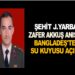 ŞEHİT JANDARMA YARBAY ZAFER AKKUŞ ANISINA BANGLADEŞ’TE SU KUYUSU AÇILDI