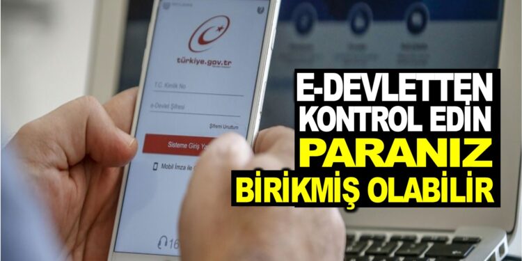 E- DEVLETTEN KONTROL EDİN! PARANIZ BİRİKMİŞ OLABİLİR
