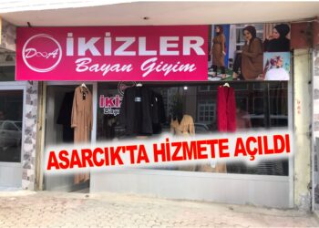 İKİZLER BAYAN GİYİM ASARCIK’TA HİZMETE AÇILDI