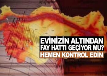 MTA FAY HATTI SORGULAMA EKRANINI ERİŞİME AÇTI,EVİNİZİN ALTINDAN FAY HATTI GEÇİYOR MU? KONTROL EDİN