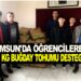 SAMSUN’DA ÖĞRENCİLERE 750 KG BUĞDAY TOHUMU DESTEĞİ VERİLDİ