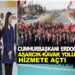 CUMHURBAŞKANI ERDOĞAN ASARCIK-KAVAK YOLUNU HİZMETE AÇTI