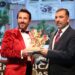 YILIN İLÇE BELEDİYE BAŞKANI SEÇİLDİ ÖDÜLÜ KAVAK BELEDİYE BAŞKANINA VERİLDİ