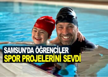 SAMSUN’DA ÖĞRENCİLER SPOR PROJELERİNİ SEVDİ