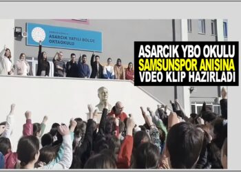 ASARCIK YBO OKULU SAMSUNSPOR ANISINA HAZIRLADIĞI VDEO KLİP HERKESİ DUYGULANDIRDI